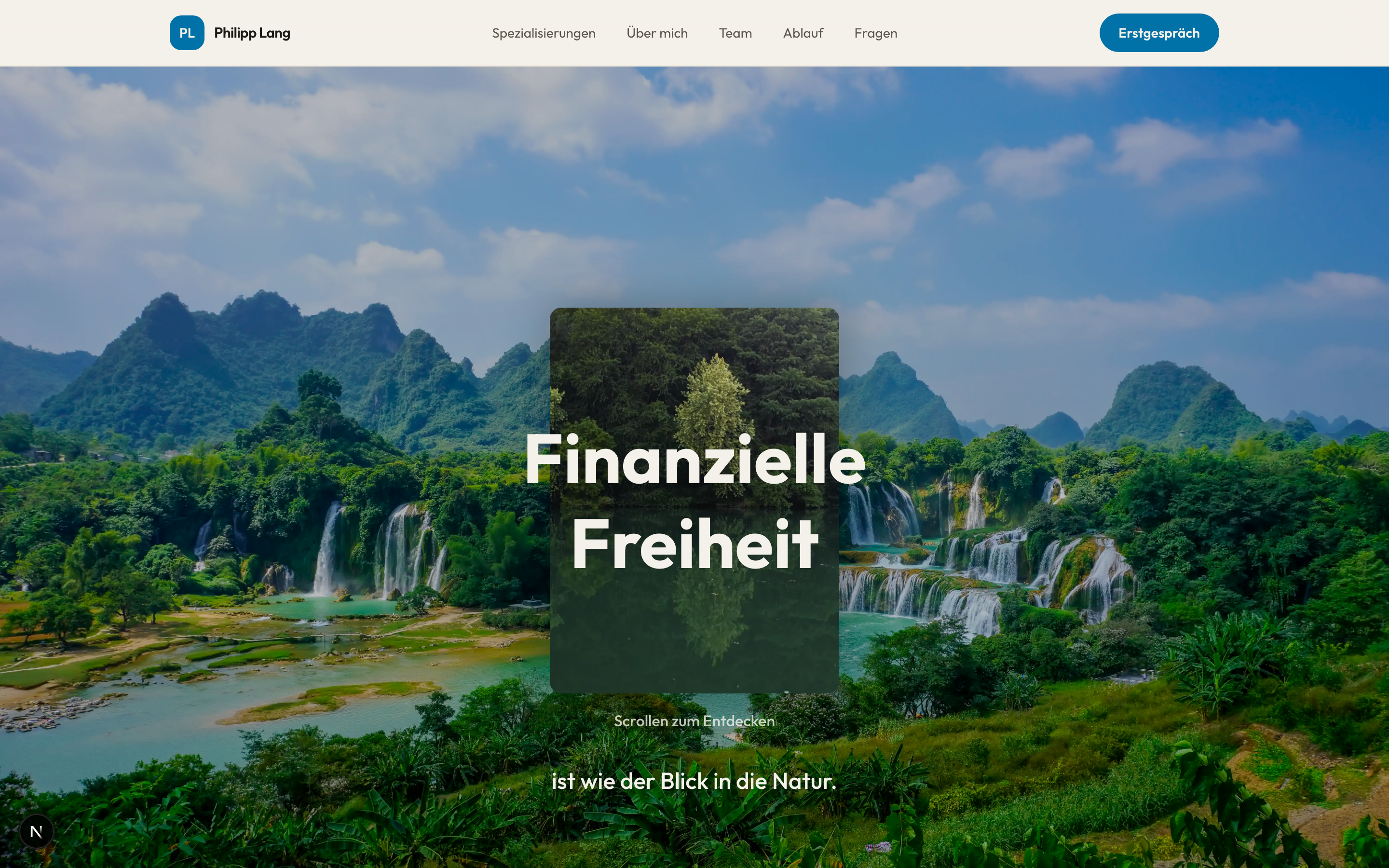 Referenz: Finanzberatung · anbieterübergreifend